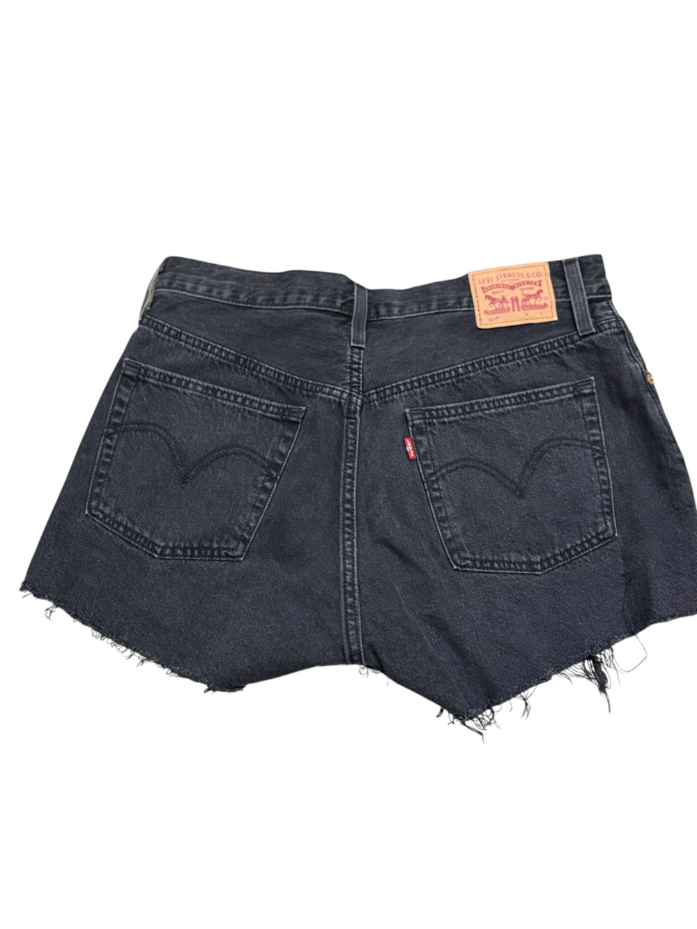 Levi's 501 Original High Rise Cut-Off Denim Shorts
